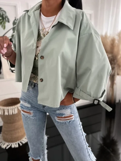 Oversize kurtka z bawełny i Sorony – miejski styl z charakterem Oversize kurtka z bawełny i Sorony – miejski styl z charakterem