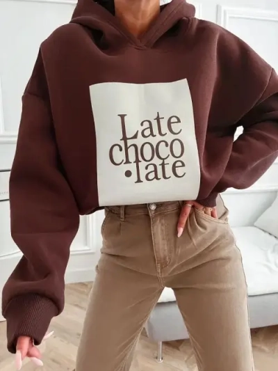 Bluza z kapturem LATE CHOCO.LATE