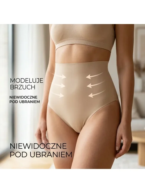 Zestaw 3x Majtki Modelujące Wysoki Stan – Bezszwowe