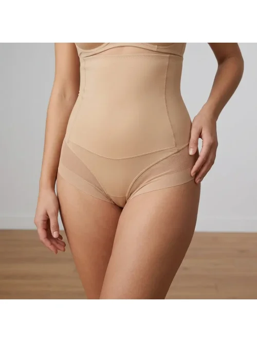 Zestaw 3 szt. majtek damskich – wysoki stan, bezszwowe