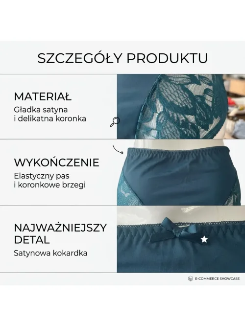 Figi damskie klasyczne XL 2XL 3XL 6 kolorów
