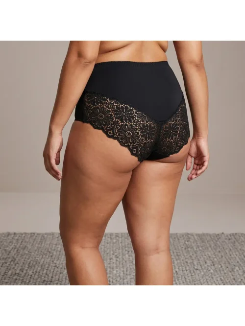 Majtki damskie z wysokim stanem 6 szt. mix kolorów