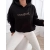 Mojo bluza damska z kapturem essential soul oversize, bawełna 100%