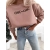 Mojo ocieplana bluza damska oversize CHIC ze 100% bawełny