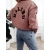 Mojo ocieplana bluza damska oversize MALIBU ze 100% bawełny
