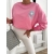 Mojo bluza damska oversize z kwiatem i motywem na plecach