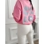 Mojo bluza damska oversize z kwiatem i motywem na plecach