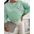 Mojo bluza damska oversize z kwiatem i motywem na plecach